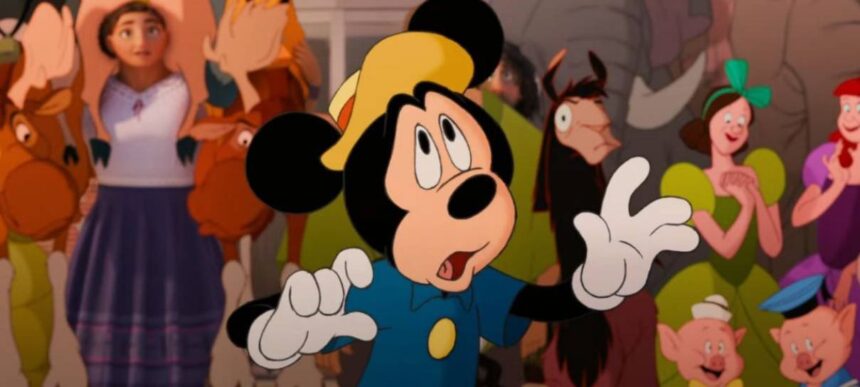 Disney celebra 100 anos com curta cheio de animações clássicas