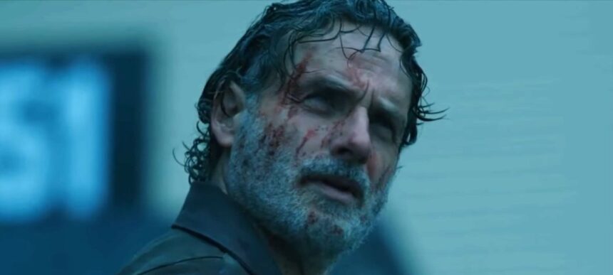 Rick enfreta zumbi flamejante em teaser do derivado de The Walking Dead