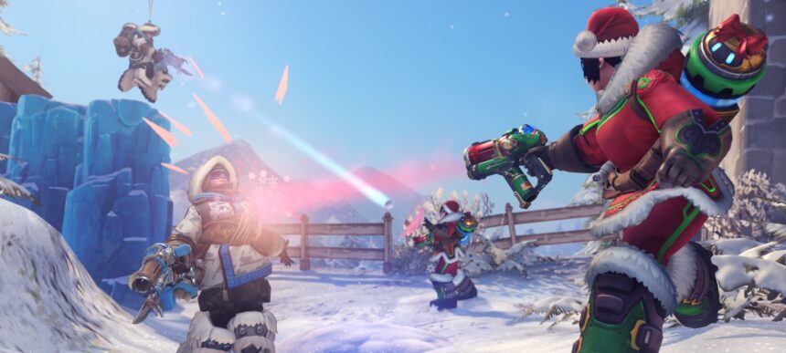 Overwatch 2 ganha evento de Natal com modos e skins temáticas